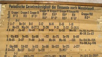 La tabla en alemán data de 1885, según expertos.