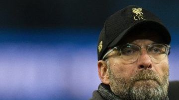 El mánager del Liverpool, Jürgen Klopp al final del partido contra el Wolverhampton..