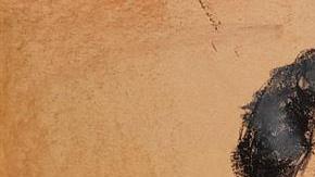 Dibujo realizado por la artista Jane Rosenberg donde aparece Vicente Zambada, hijo de Ismael "El Mayo" Zambada.