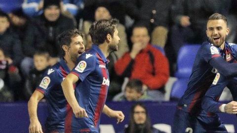 El Levante le pegó al FC Barcelona en octavos de final de la Copa del Rey.