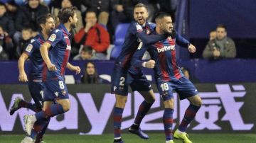 El Levante le pegó al FC Barcelona en octavos de final de la Copa del Rey.