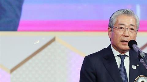 Tsunekazu Takeda, presidente del Comité Olímpico de Japón