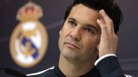 El entrenador argentino del Real Madrid, Santiago Solari.