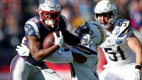 New England Patriots venció a Los Angeles Chargers en Foxborough.