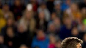 Lionel Messi anotó el tercer gol ante el Levante en la Copa del Rey.