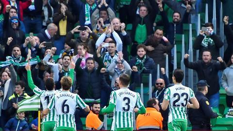 Real Betis empató 1-1 con el Espanyol, en la ida de los cuartos de final de la Copa del Rey