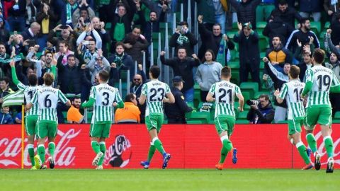 Real Betis empató 1-1 con el Espanyol, en la ida de los cuartos de final de la Copa del Rey