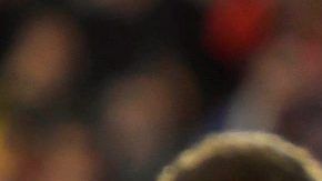 El delantero francés del Sevilla, Ben Yedder, celebra el segundo gol ante el FC Barcelona.