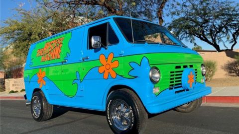 Replica de la Máquina del Misterio de la Pelicula de Scooby-Doo