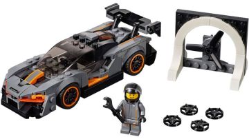 Es parte de una serie de autos deportivos a escala que LEGO está fabricando