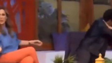 José María Armenta trató de besar a la conductora.