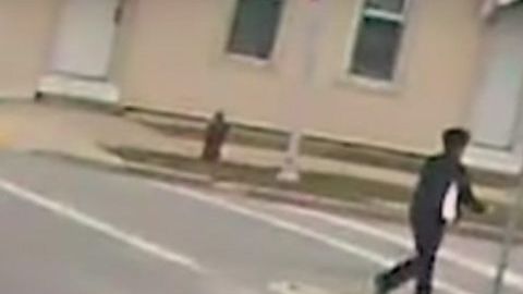 El momento del rescate