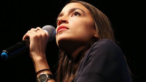 Alexandria Ocasio-Cortez.