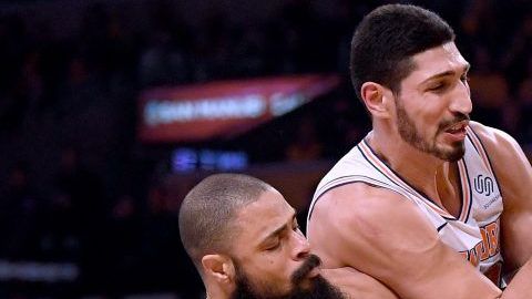 Enes Kanter, jugador turco de los New York Knicks.