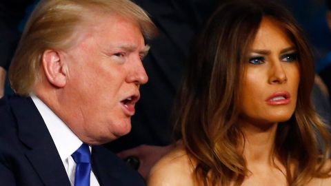 Trump y Melania podrían llevarse el premio a peores actores del año