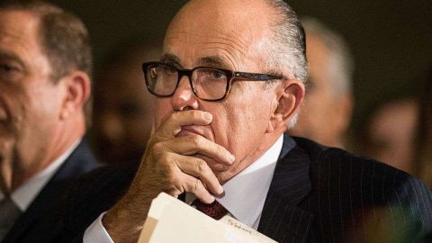 Rudy Giuliani deberá reducir sus apariciones públicas, a petición de Trump.