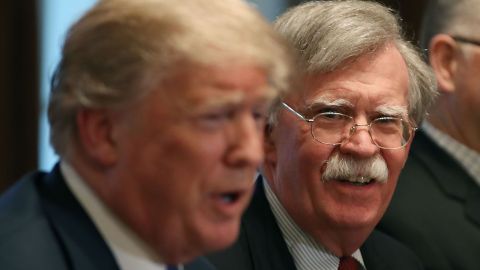 John Bolton es asesor de Seguridad Nacional del presidente Trump.