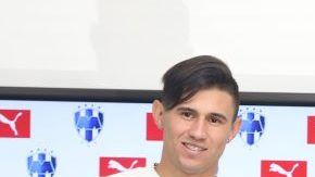 Los refuerzos de Rayados Adam Bareiro, Maximiliano Meza y Angel Zaldívar.