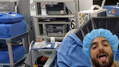 Maluma internado