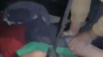 Los habitantes quisieron darle una dura lección al sujeto.