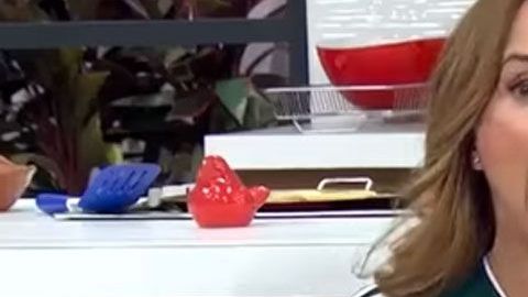 Andrea Legarreta en "Hoy"