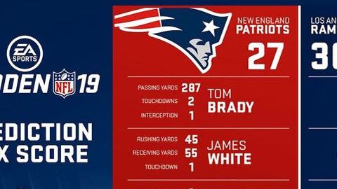 Patriots y Rams disputarán el Super Bowl LIII el próximo domingo 3 de febrero, en Atlanta