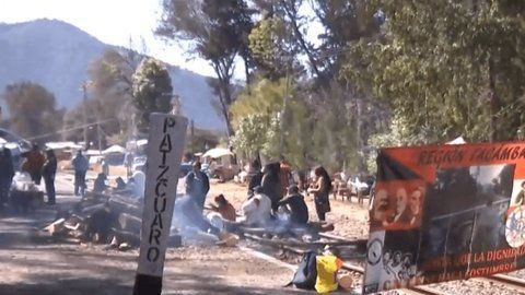 Bloqueos en Michoacán.