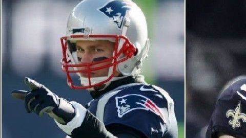Tom Brady y Drew Brees quieren llegar al Super Bowl,
