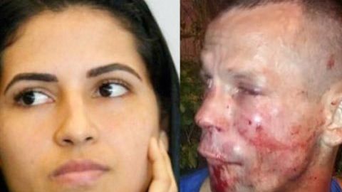 Polyana Viana le propinó la golpiza de su vida a un asaltante, en Río de Janeiro