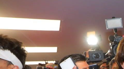 Diego Lainez provocó tumultos en el aeropuerto de la Ciudad de México