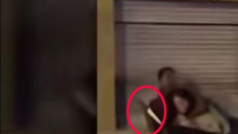 El momento previo al asesinato.