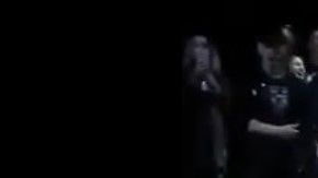 La luchadora Priscilla Kelly y su escatológica acción.