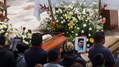 Luto en Tlahuelilpan.