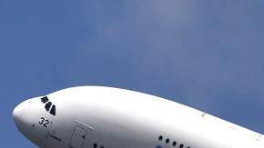 El Airbus A380 es el avión de pasajeros más grande del mundo.