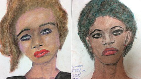 El FBI dio a conocer los retratos que Samuel Little hizo de sus víctimas.