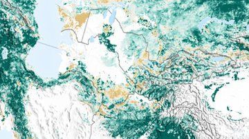 Las imágenes de la NASA muestran que hoy el planeta es más verde.