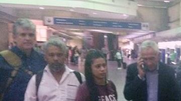 Jorge Ramos y su equipo deportado