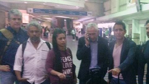 Jorge Ramos y su equipo deportado