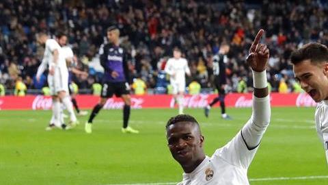 Vinicius Junior, el 'amuleto' en el Madrid de Solari.