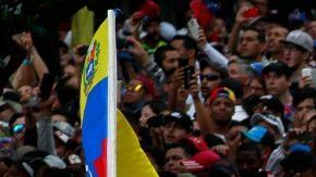 Manifestaciones en Caracas.