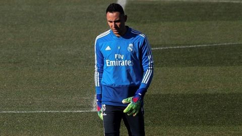 El portero costarricense del Real Madrid Keylor Navas.