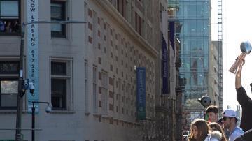 Tom Brady fue uno de loas más vitoreados durante el desfile