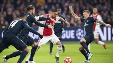 Real Madrid derrotó 1-2 al Ajax en los octavos de ida de la Champions League