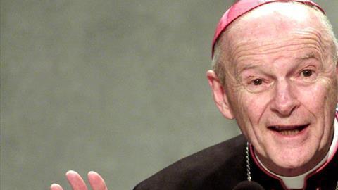 Theodore McCarrick en una foto del 2002.