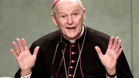 Theodore McCarrick en una foto del 2002.