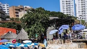 El fenómeno causó sorpresa entre los turistas.