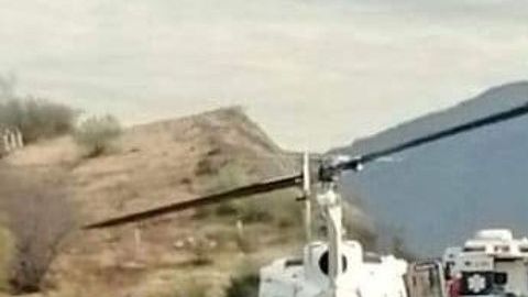 Accidente en una carretera de Michoacán.