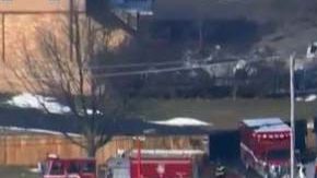 Escena del espacio donde se reportó el tiroteo.