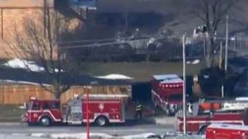 Escena del espacio donde se reportó el tiroteo.