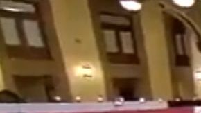 El mandatario pidió tranquilidad a los reporteros.